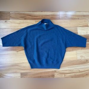 The Reset Essential Knit Funnel XS 100% wool sweater